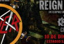 Slayer vuelven a latinoamérica a celebrar los 40 años del reino de la sangre